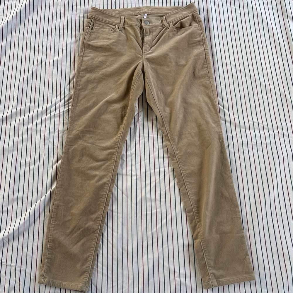 LOFT Women's Tan‎ Ankle Jeans